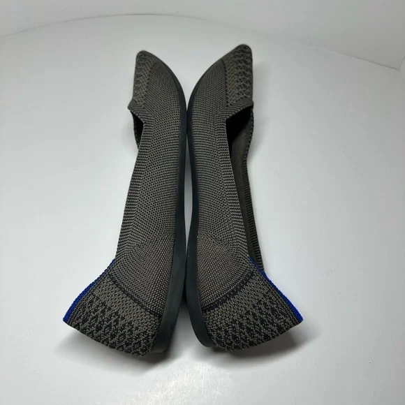 Rothy's RARE Walnut Python Point Flats - Picture 8 of 11